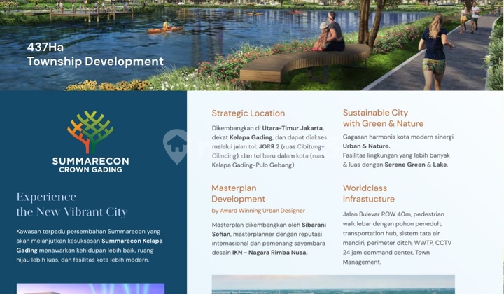 Kesempatan Emas! Rumah Baru Impian Di Cluster Chelia Summarecon Crown Gading Bekasi 2