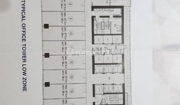 Dijual Dibawah Harga Pasar Perkantoran Di Tunjungan.plaza 6 Lantai 15 2