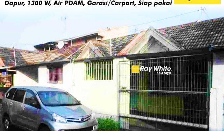 Dijual Rumah Lama di Perumahan Gedangan, Solo Baru 1