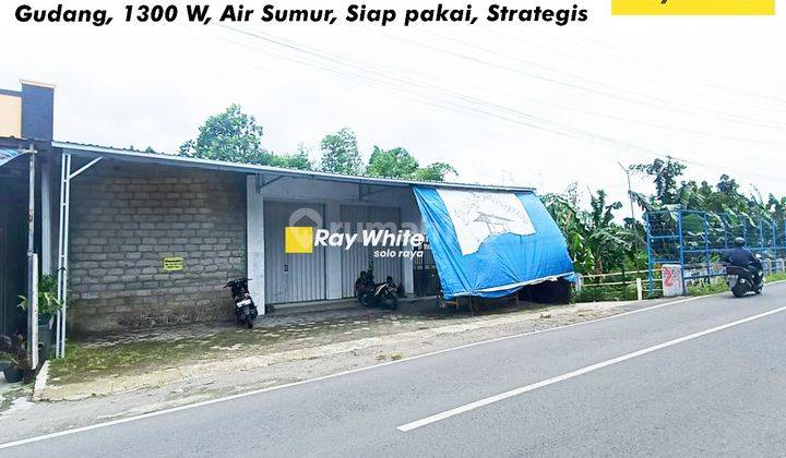 Disewakan Ruko Strategis Cocok Untuk Usaha / Minimarket di Ngawen, Klaten 1