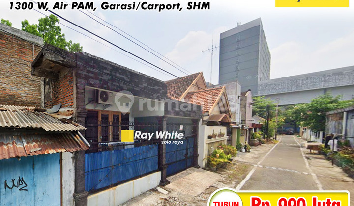 Dijual Rumah Strategis Tengah Kota Solo Dekat Stasiun Purwosari 1