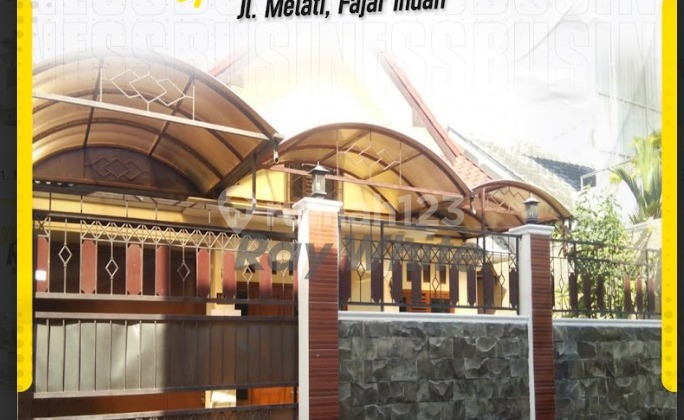 Disewakan Rumah Furnished Siap Huni di Lingkungan Eksklusif Fajar Indah