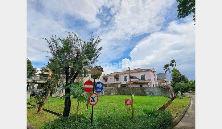 KAVLING HOEK SIAP BANGUN ROYAL SERPONG VILLAGE RSV DEKAT BSD CITY 2