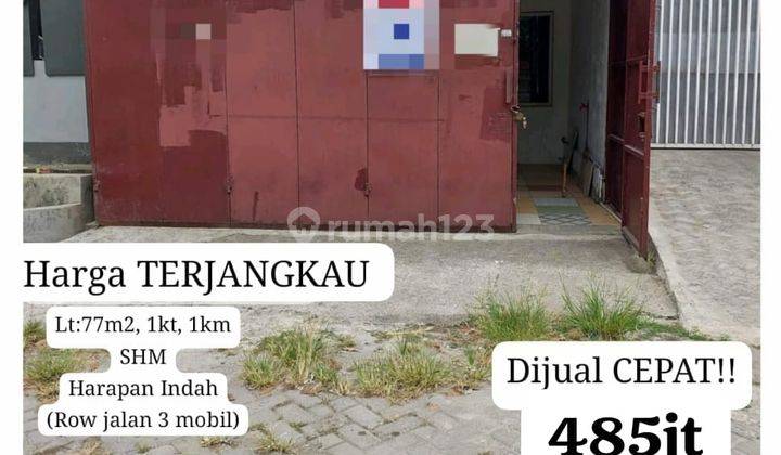 HOT SALE!! Dijual Rumah / Gudang Cocok untuk Investasi di Harapan Indah 1