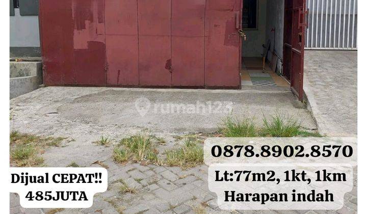 JUAL CEPAT.. Rumah BANTING HARGA SELANGKAH dari JALAN UTAMA di Harapan Indah 1