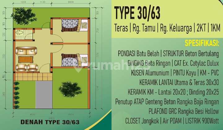 Rumah Subsidi Bantul Yogyakarta Angsuran 1Jt Rumah Subsidi Bantul Yogyakarta Angsuran 1Jt