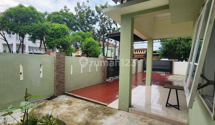 Dijual Rumah Strategis dekat Gaperta Ujung Helvetia Medan, halaman luas 2