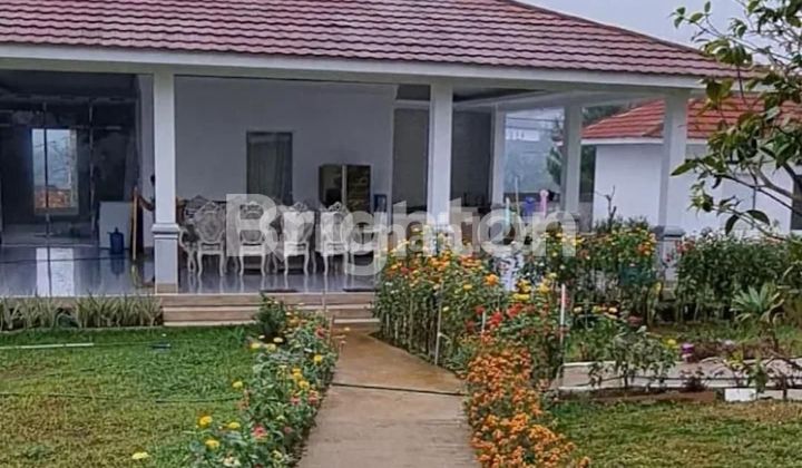 Villa Dengan Suasana Asri Siap Huni Puncak Bogor