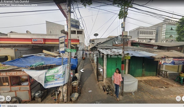 Sell Land with Free Building Bonus in Johar Baru, Central Jakarta