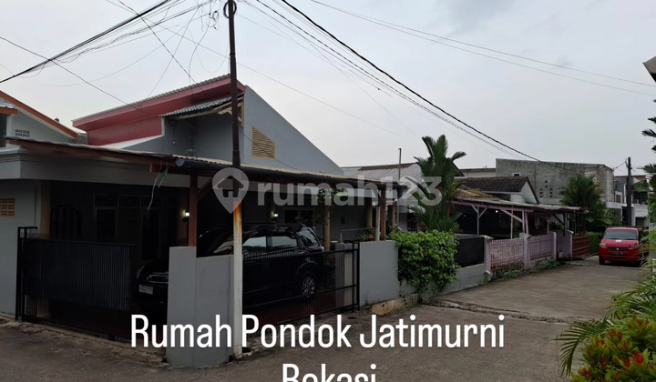 Rumah 2 Lantai Bebas Banjir Pondok Jatimurni Jatiwarna Bekasi