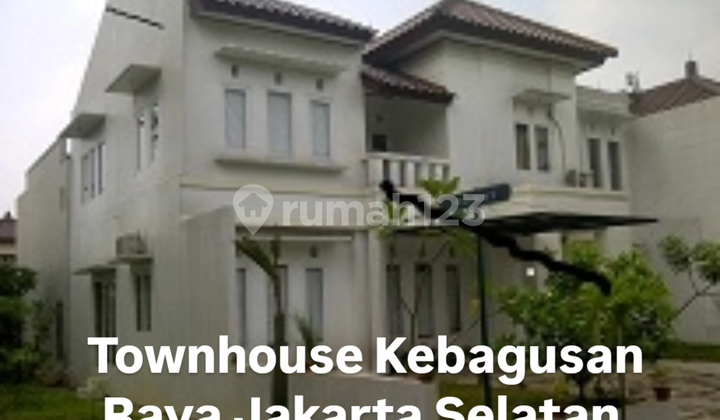 Townhouse Minimalis Siap Juni Kebagusan Raya Jaksel