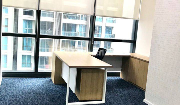 Office Space Treasury Tower District 8 141 m2 SCBD Jakarta Selatan for Rent NEGO 2