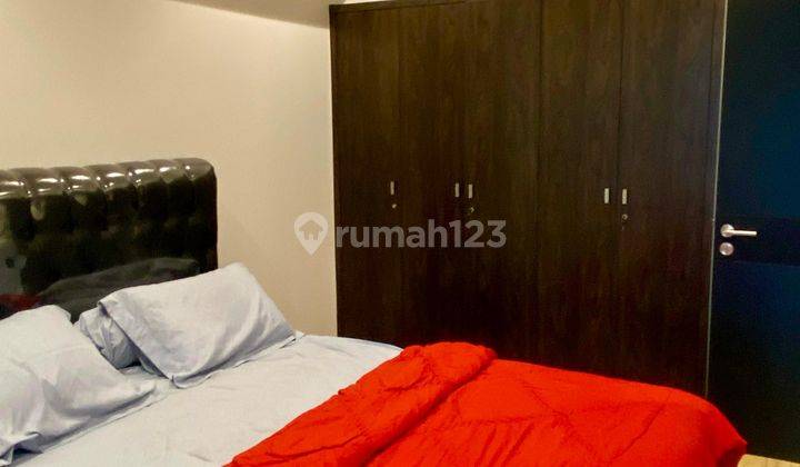 kamar tidur apartemen branz bsd full furnished