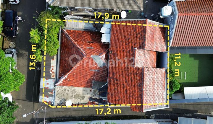 BEST LOCATIONS!!!RUMAH HITUNG TANAH AKSES JALAN LEBAR DEKAT STASIUN TEBET DAN WISATA KULINER TEBET 2