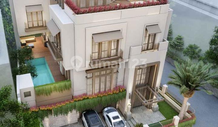 BRAND NEW LUXURIES HOUSE TEBET BARAT,AKSES JALAN 2 MOBIL DEPAN TAMAN