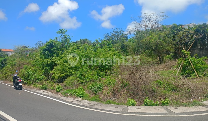 Tanah 430 M2, Siap Bangun, di Pinggir Jalan, Strategis di Kawasan Pariwisata Benoa - Nusa Dua