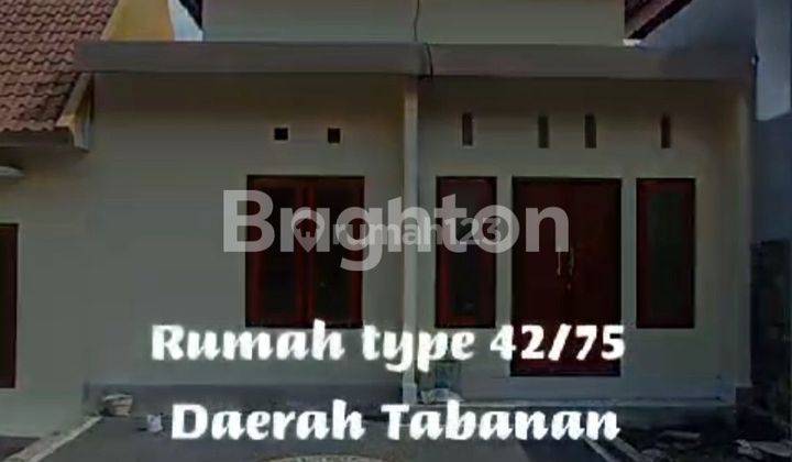 RUMAH CLUSTER TYPE 42/75 DI TABANAN, DP MULAI 5% 1