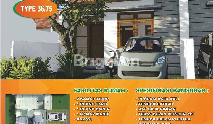 RUMAH SUBSIDI TYPE 36/75 (INDENT), LOKASI DI CELUKAN BAWANG, BULELENG 1