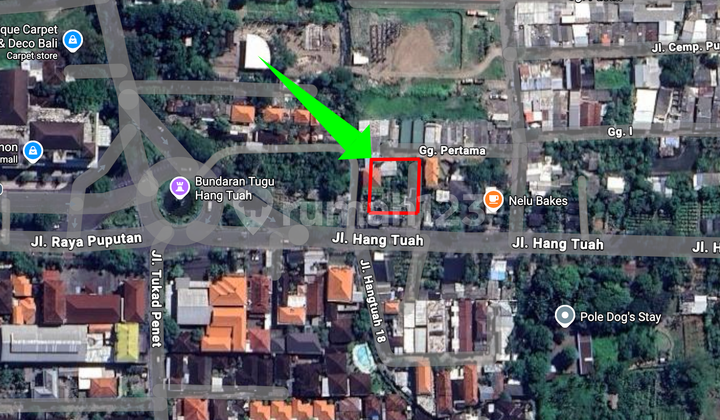 Dijual Tanah Strategis di Jl. Hangtuah Sanur-Dekat Renon (373V) Dijual Tanah Strategis di Jl. Hangtuah Sanur-Dekat Renon (373V)