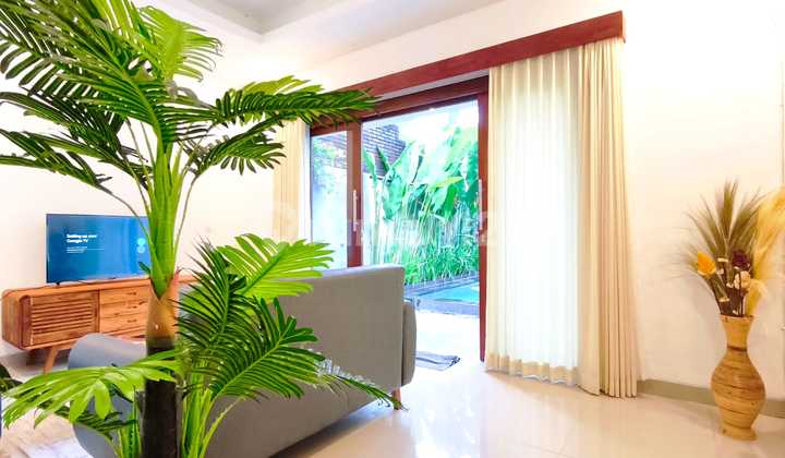 3 Bedroom Villa With Rice Field View Near Beach And Canggu (388V)