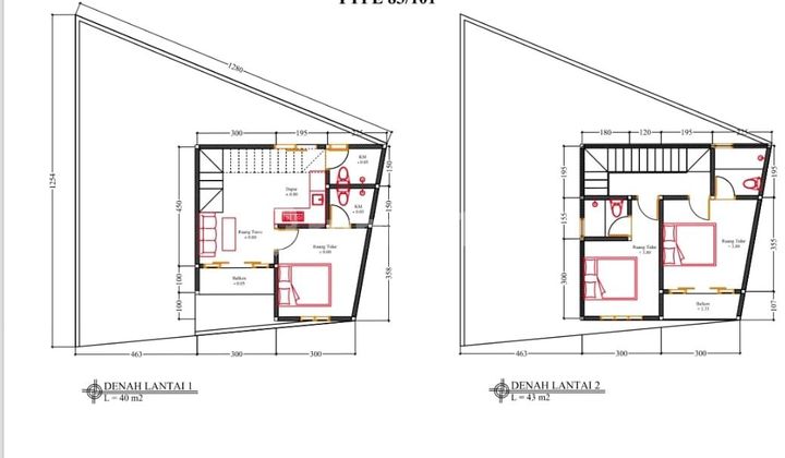Dijual Rumah Indent Lantai 2 Denpasar Utara (43) 2
