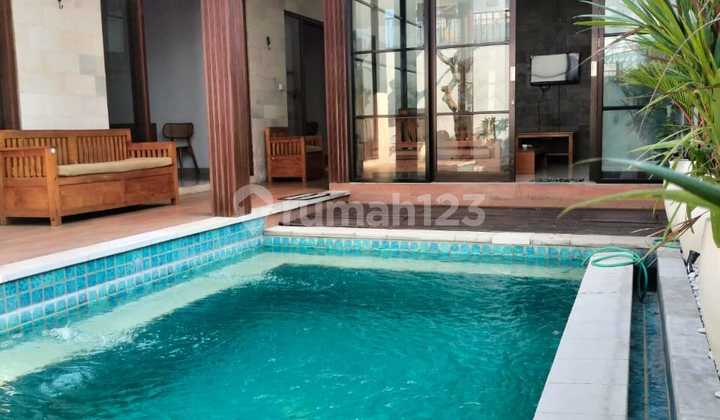 FOR RENT VILLA 3 BEDROOM WITH POOL VIEW SAWAH (47VA7)