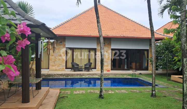 Modern One-Story Villa For Rent - Prime Sanur Location (169V)