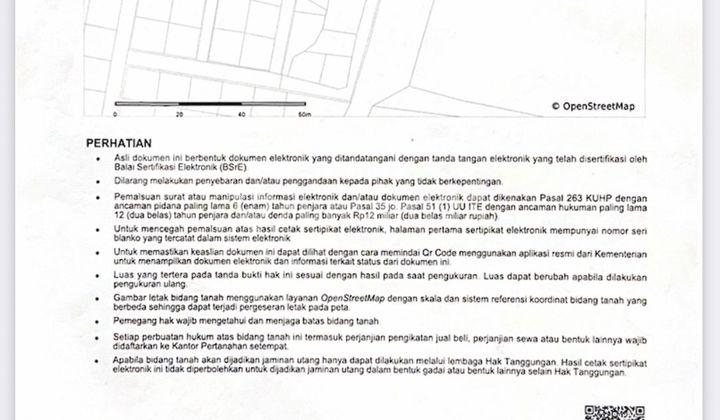 For Sale Strategic Land in Dalung Permai - Area 3 Are (292V)