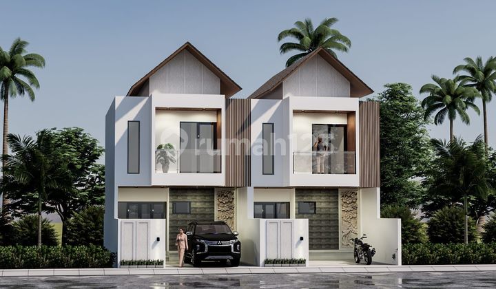 Rumah Indent 2 Lantai Di Jalan Tukad Petanu Panjer Renon (43A4)