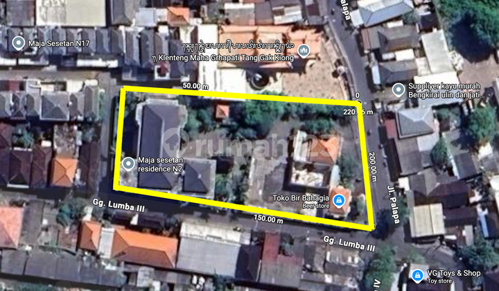 Commercial Property for Sale in a Strategic Area of South Denpasar (101V)