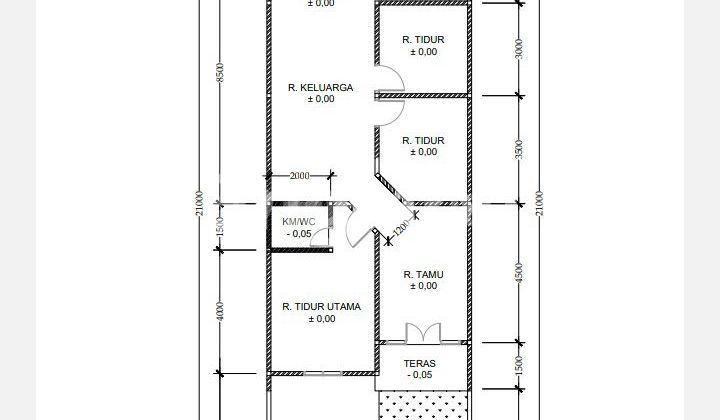 RUMAH MINIMALIS LOKASI DEKAT SEKOLAH DAN VIHARA 2