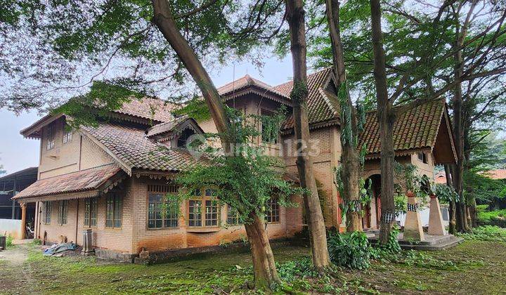 Dijual Tanah Ciangsana, Include Bangunan Asri. Dekat Alternatif Cibubur. Cocok Untuk Resto, Guest House, Cafe. 2