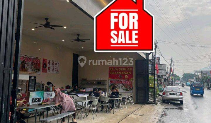 Turun Harga Jual Cepat Harga Dibawah Pasar Ruko Usaha Pinggir Jalan Raya Sentul Cocok Kuliner 1