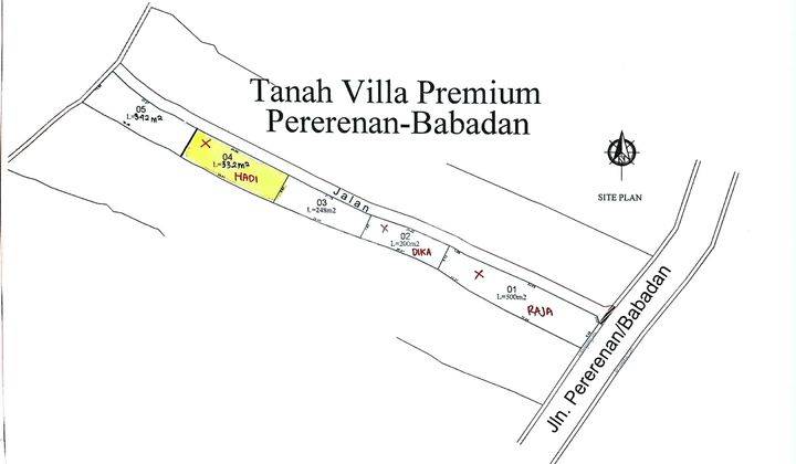 Tanah Kavling Villa Premium Dekat Pantai Di Pererenan, Badung 2