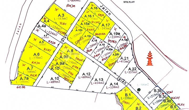 Premium Lot Villa Near Tanah Lot Beach