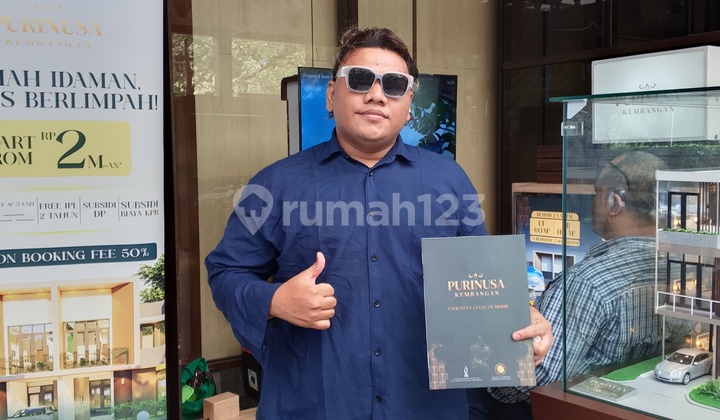 Two Billion Rupiah House in West Jakarta Near Puri Kembangan