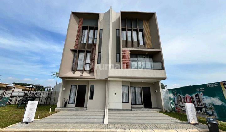 The First Stone Rumah 2 Lantai Shm Rumah 1 M Bsd Cluster Emerald 1