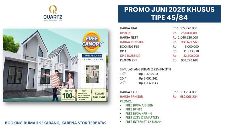 Two-Story Cimanggis Tapos House with Certificate, Best Quality Housing.