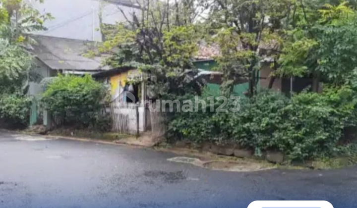 Dijual Cepat Rumah & Tanah Hook Strategis - Depsos Bintaro, Jl. Veteran, Jakarta Selatan