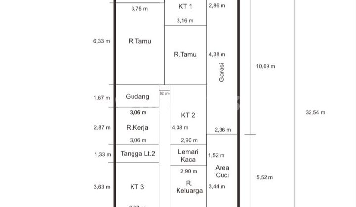 Dijual Rumah 2 Lantai di Jalan Raya Provinsi Banjarnegara 2