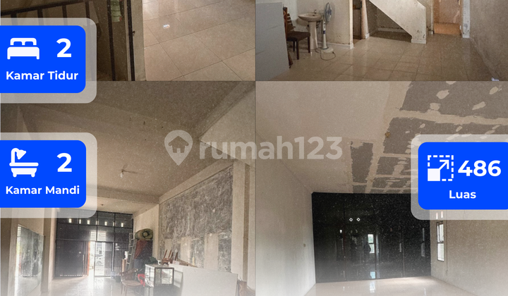 Dijual Ruko 2 Lantai + Tanah Luas Siap Bangun Dijual Ruko 2 Lantai + Tanah Luas Siap Bangun