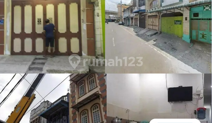 Ruko + Usaha Kost Aktif di Medan Kota - Omzet Jalan!