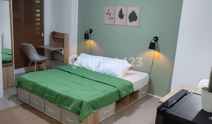 Rent a Cheap Fully Furnished Studio Apartment Exe at Urbantown Serpong Rent a Cheap Fully Furnished Studio Apartment Exe at Urbantown Serpong