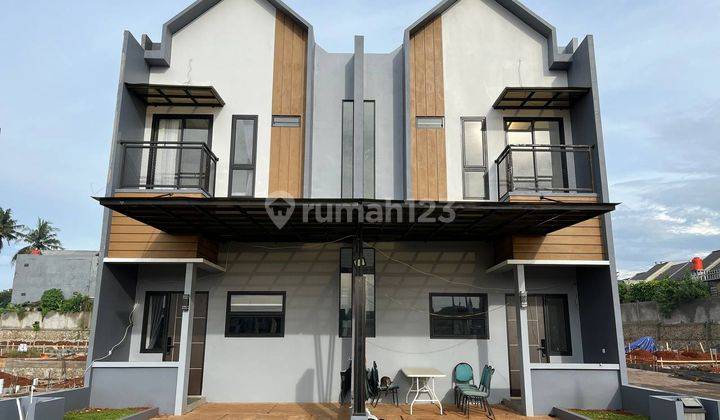 Rumah Modern Scandinavian 2 Lantai Murah Di Sawangan 1