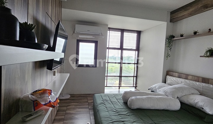 Full Furnish Studio Apartment with Japanese Interior Design Concept