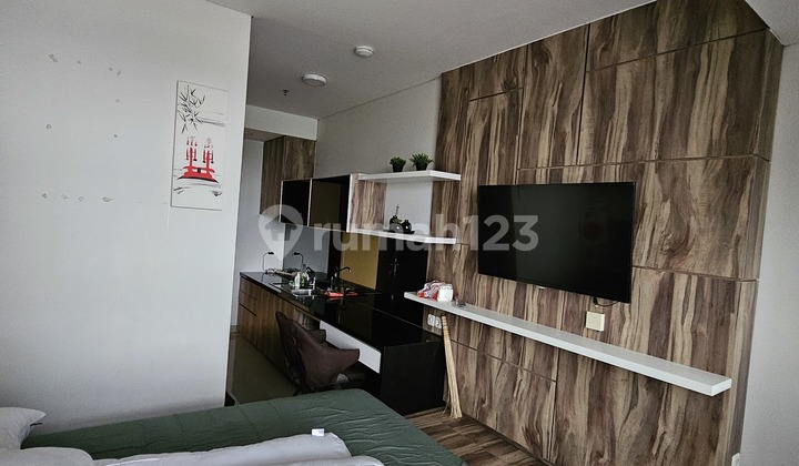 Apartemen Full Furnish Tipe Studio Konsep Interior Jepang