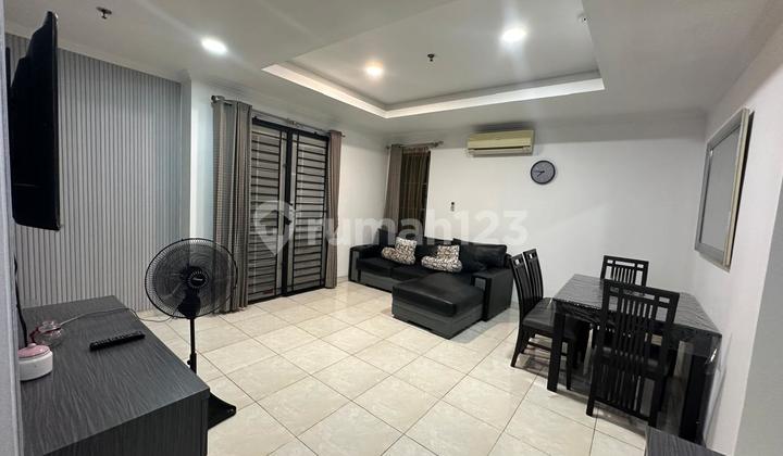 For Rent 3 BR Apartment Fully Furnished, Bonus Monthly Cleaning Service at Gading Resort Residence, Newly Renovated 1 Year Ago, Ground Floor, Facing the Swimming Pool 2