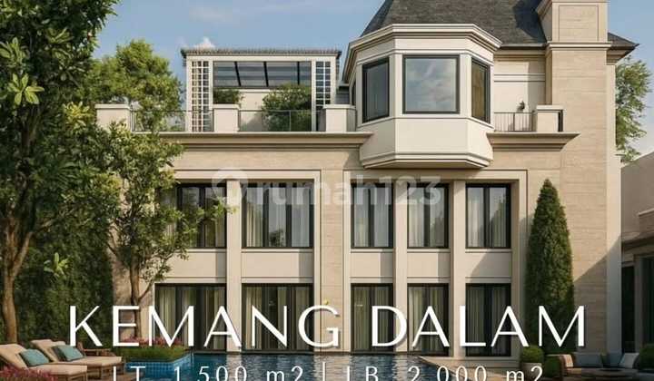 Dijual Luxury House Di Kemang Jaksel American Classic