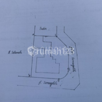 Rumah Hitung Tanah di Srigalih Regol Bandung Kota 2