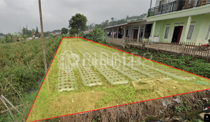 Tanah Daerah atas Lokasi Sejuk Dan Luas Di Cihanjuang
